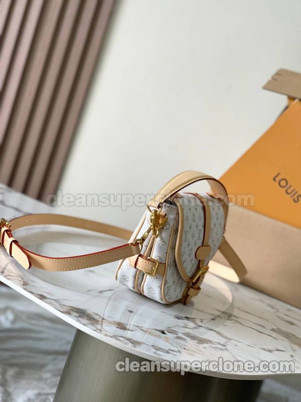 Louis Vuitton bag Super Clone picture and price White Handbag Crossbody cowhide women 2