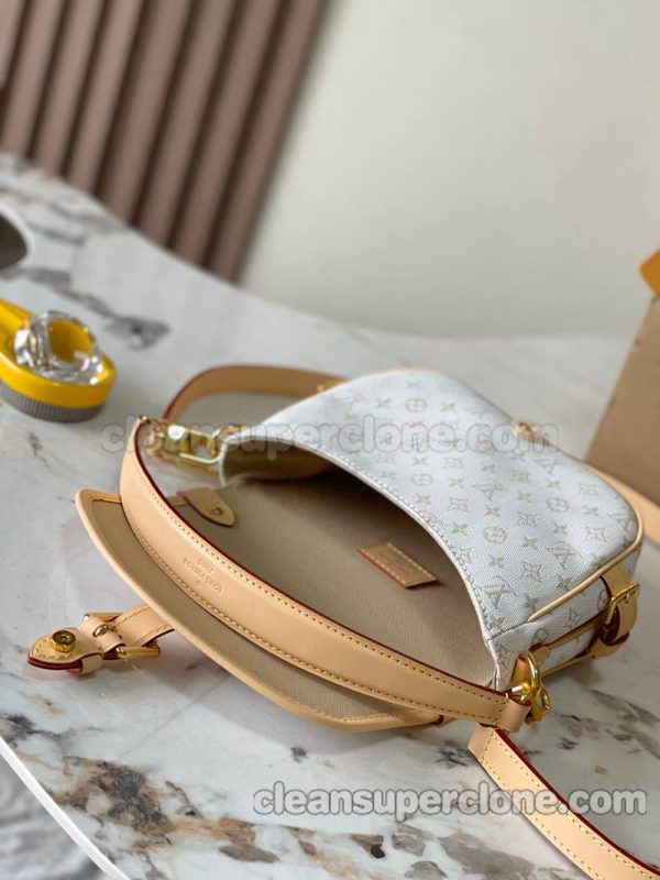 Louis Vuitton bag Super Clone picture and price White Handbag Crossbody cowhide women 8