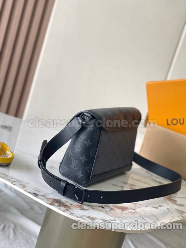 Crossbody replica details and pricing Grey Louis Vuitton cowhide women and men 2