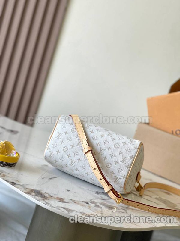 cowhide bag 1:1 Copy description and price white Louis Vuitton Crossbody Handbag cowhide women 4