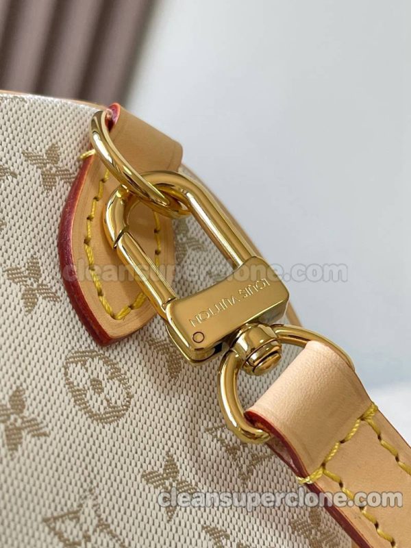 cowhide bag 1:1 Copy description and price white Louis Vuitton Crossbody Handbag cowhide women 5