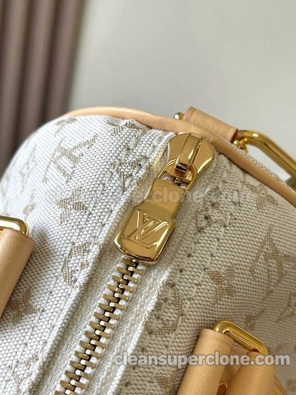 cowhide bag 1:1 Copy description and price white Louis Vuitton Crossbody Handbag cowhide women 6