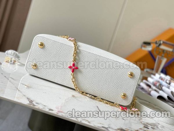 Louis Vuitton bag Super Clone picture and price white Handbag Crossbody cowhide women 4