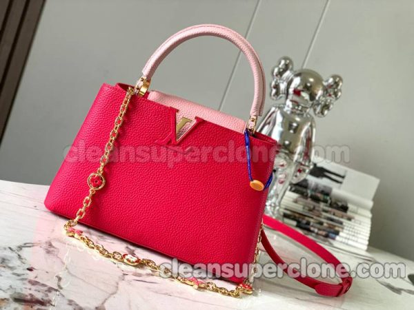 cowhide bag 1:1 Copy description and price Pale plum Louis Vuitton Handbag Crossbody women