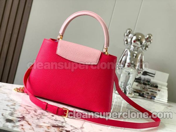 cowhide bag 1:1 Copy description and price Pale plum Louis Vuitton Handbag Crossbody women 3