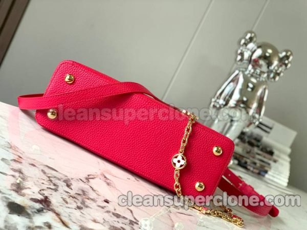 cowhide bag 1:1 Copy description and price Pale plum Louis Vuitton Handbag Crossbody women 4