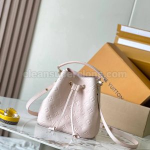 cowhide bag 1:1 Copy description and price pink Louis Vuitton Crossbody Handbag Shoulder women