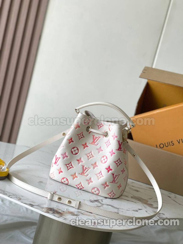 Crossbody bag replica details and pricing strawberry red Louis Vuitton Handbag Shoulder cowhide women 3