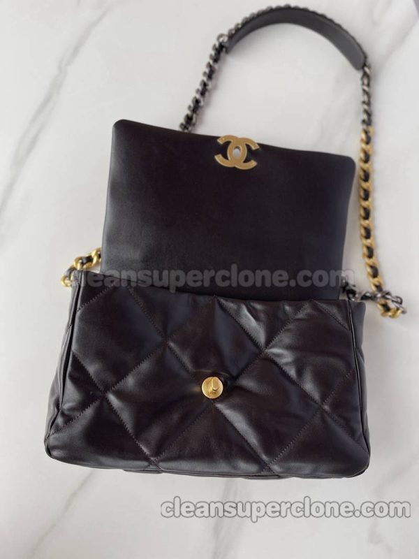 Crossbody bag replica details and pricing black Chanel Shoulder sheepskin women 7