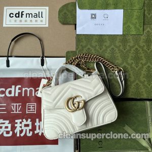 Gucci bag Super Clone picture and price white Crossbody cowhide women