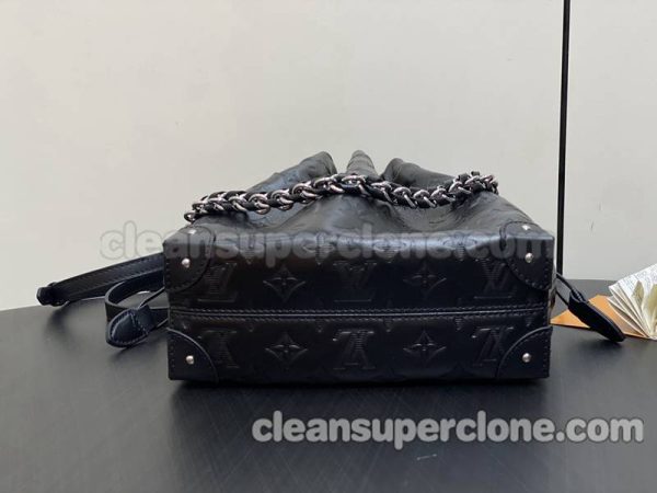 Crossbody bag replica details and pricing Black Louis Vuitton Handbag sheepskin women 7