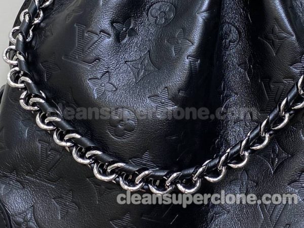 Crossbody bag replica details and pricing Black Louis Vuitton Handbag sheepskin women 8