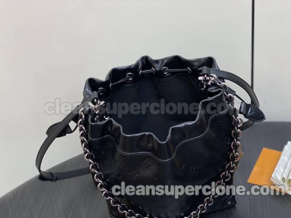 Crossbody bag replica details and pricing Black Louis Vuitton Handbag sheepskin women 9