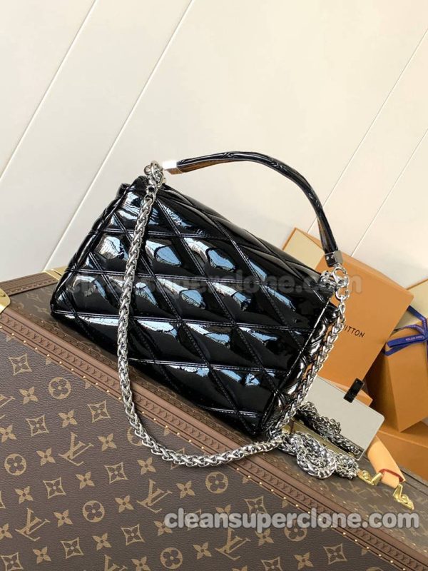 Louis Vuitton bag Super Clone picture and price black Crossbody Shoulder Handbag sheepskin women 2