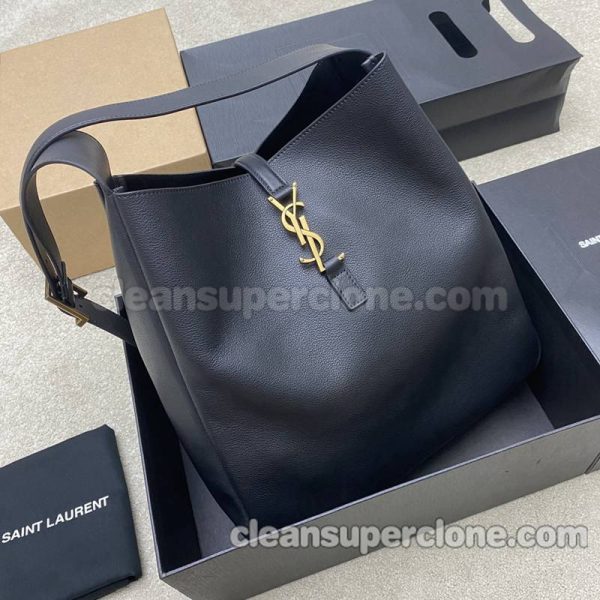 YSL bag Super Clone picture and price black Shoulder cowhide women 5