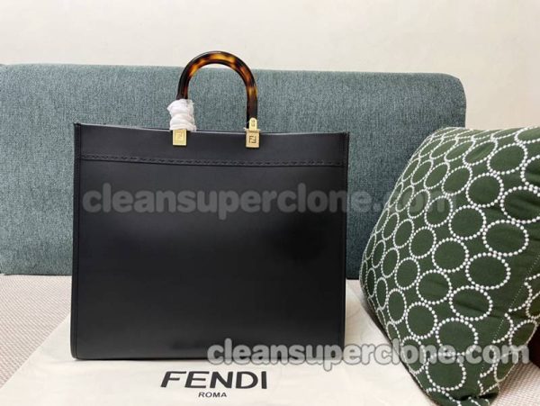 tote bag 1:1 Copy description and price black Fendi Handbag women 7