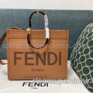 Handbag bag replica details and pricin brown Fendi tote Shoulder women