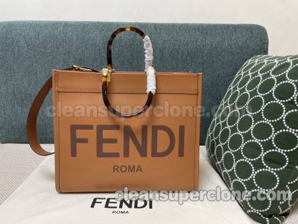 Handbag bag replica details and pricin brown Fendi tote Shoulder women