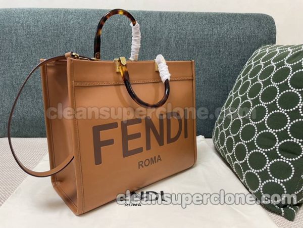 Handbag bag replica details and pricin brown Fendi tote Shoulder women 2