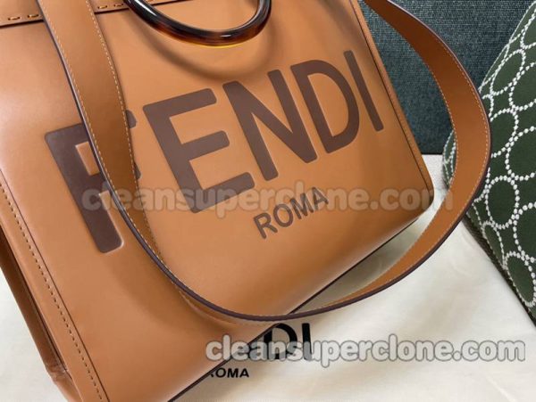 Handbag bag replica details and pricin brown Fendi tote Shoulder women 8