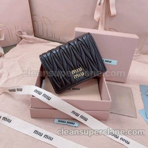 Purse replica details and pricing black Prada Miu Miu sheepskin women