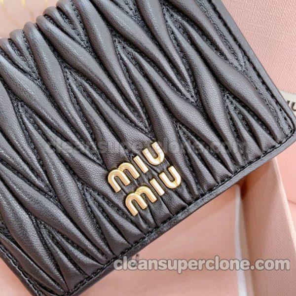 Purse replica details and pricing black Prada Miu Miu sheepskin women 7