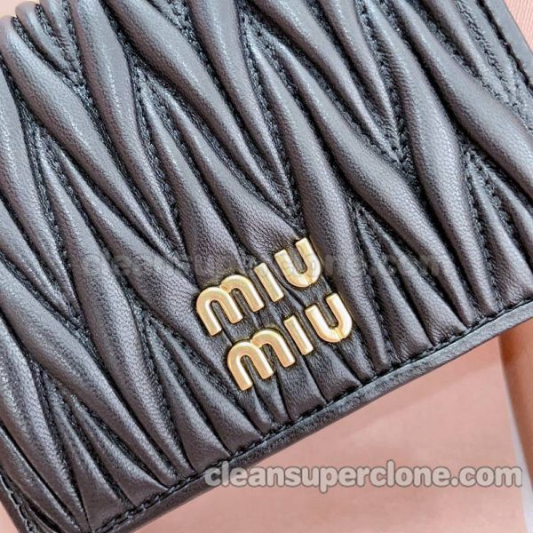 Purse replica details and pricing black Prada Miu Miu sheepskin women 9