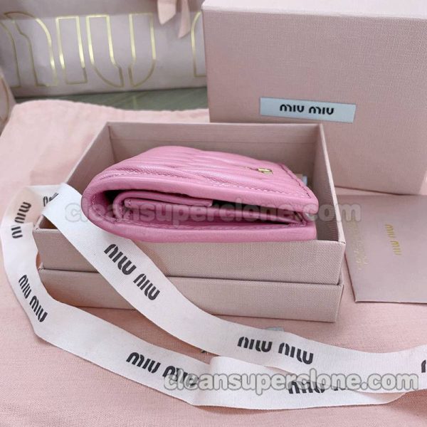 sheepskin bag 1:1 Copy description and price pink Prada Miu Miu Purse women 3