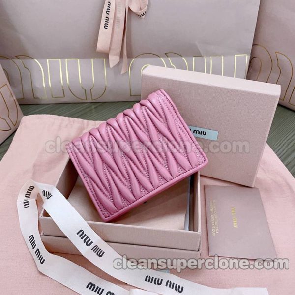 sheepskin bag 1:1 Copy description and price pink Prada Miu Miu Purse women 4