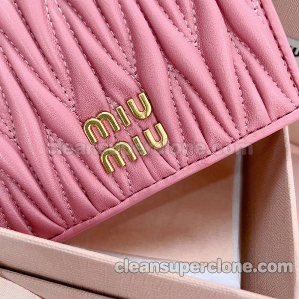 sheepskin bag 1:1 Copy description and price pink Prada Miu Miu Purse women 5