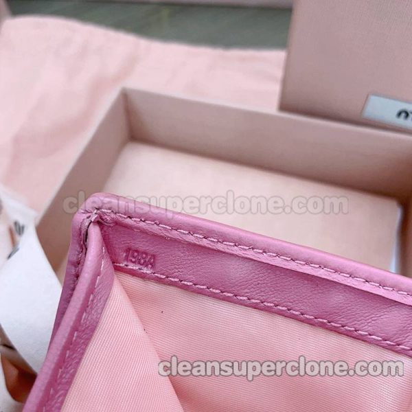 sheepskin bag 1:1 Copy description and price pink Prada Miu Miu Purse women 9