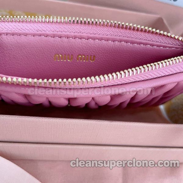 Prada bag Super Clone picture and price Miu Miu Crabapple pink Purse sheepskin women 8