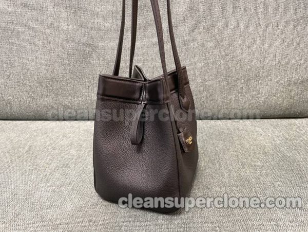 Shoulder bag replica details and pricing deep coffee color Fendi cowhide women 3