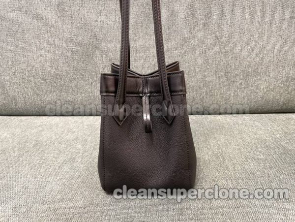 Shoulder bag replica details and pricing deep coffee color Fendi cowhide women 4