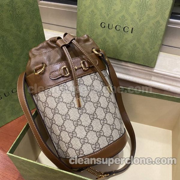 Handbag bag replica details and pricing caramel color Gucci cowhide women