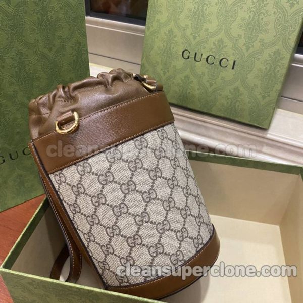 Handbag bag replica details and pricing caramel color Gucci cowhide women 6