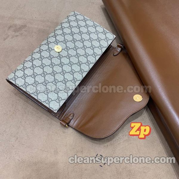 Gucci bag Super Clone picture and price gray Clutch cowhide women 5