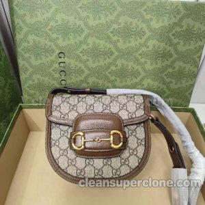 Gucci bag Super Clone picture and price brown Shoulder cowhide women 2