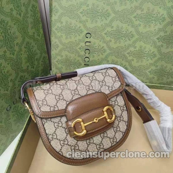 Gucci bag Super Clone picture and price brown Shoulder cowhide women 3