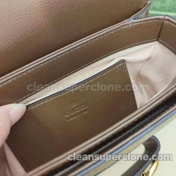 Gucci bag Super Clone picture and price brown Shoulder cowhide women 8