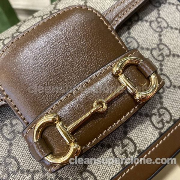 Shoulder bag replica details and pricing brown Gucci cowhide women 3