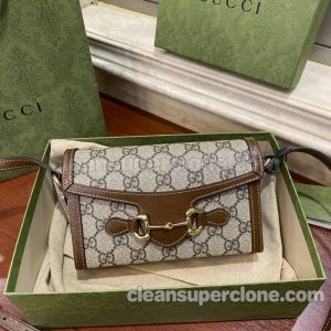 Gucci bag Super Clone picture and price brown Crossbody cowhide women