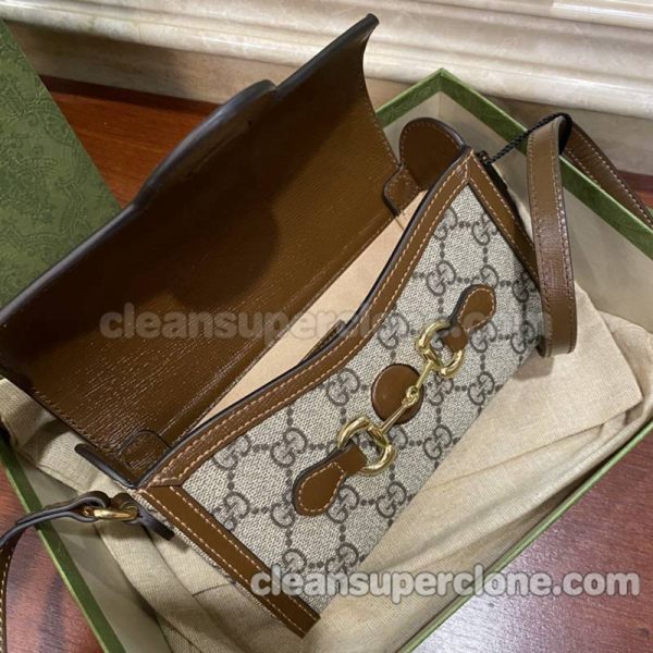 Gucci bag Super Clone picture and price brown Crossbody cowhide women 7