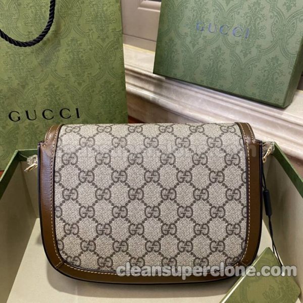 Gucci bag Super Clone picture and price brown Crossbody chamois women 5