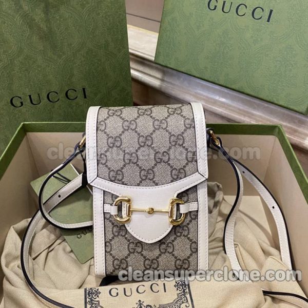 Gucci bag Super Clone picture and price white Crossbody Phone women