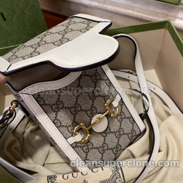 Gucci bag Super Clone picture and price white Crossbody Phone women 5