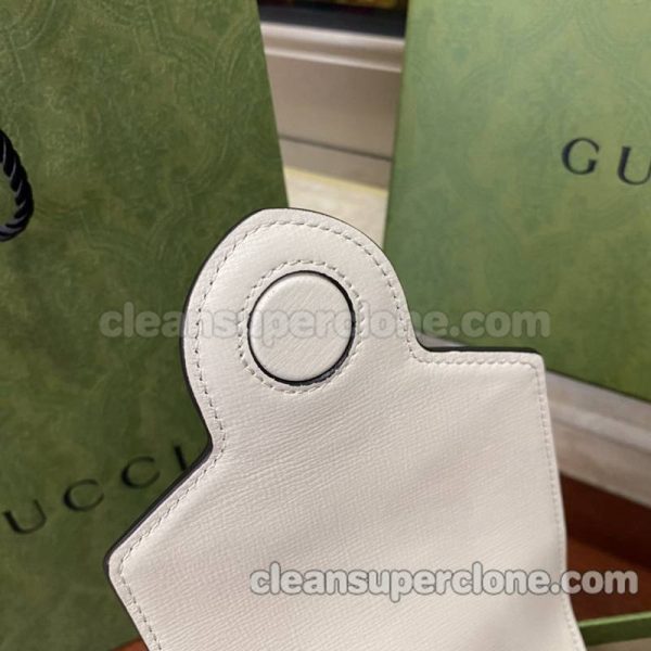 Gucci bag Super Clone picture and price white Crossbody Phone women 8