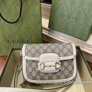 saddle bag 1:1 Copy description and price white Gucci Crossbody women