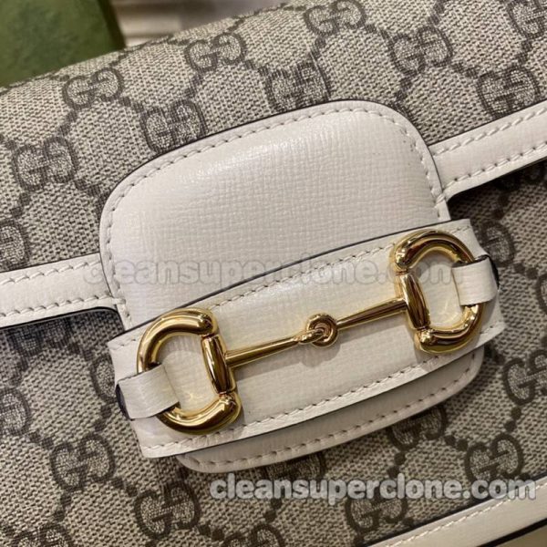 saddle bag 1:1 Copy description and price white Gucci Crossbody women 2