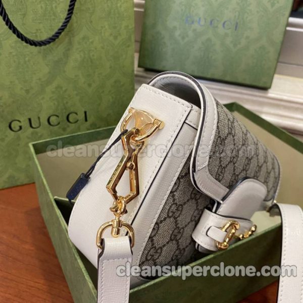 saddle bag 1:1 Copy description and price white Gucci Crossbody women 3